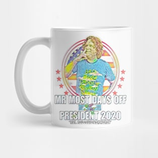 MrMostDaysOff 4 President Mug